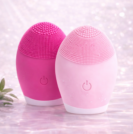Brosse Nettoyante Visage Electrique en Silicone - Nettoyage Doux & Profond